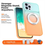 Custodia per telefono con supporto girevole a 360 gradi e finitura effetto pelle fantasma., For iPhone 12 Pro Max, For iPhone 11