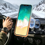 Custodia per telefono con supporto girevole a 360 gradi e finitura effetto pelle fantasma., For iPhone 12 Pro Max, For iPhone 11