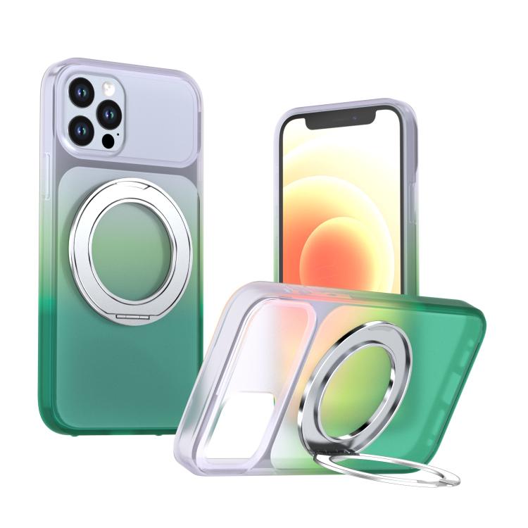 Custodia per telefono con supporto girevole a 360 gradi e finitura effetto pelle fantasma., For iPhone 14 / 13, For iPhone 14 Pro, For iPhone 14 Pro Max, For iPhone 13 Pro Max, For iPhone 13 Pro, For iPhone 12 / 12 Pro