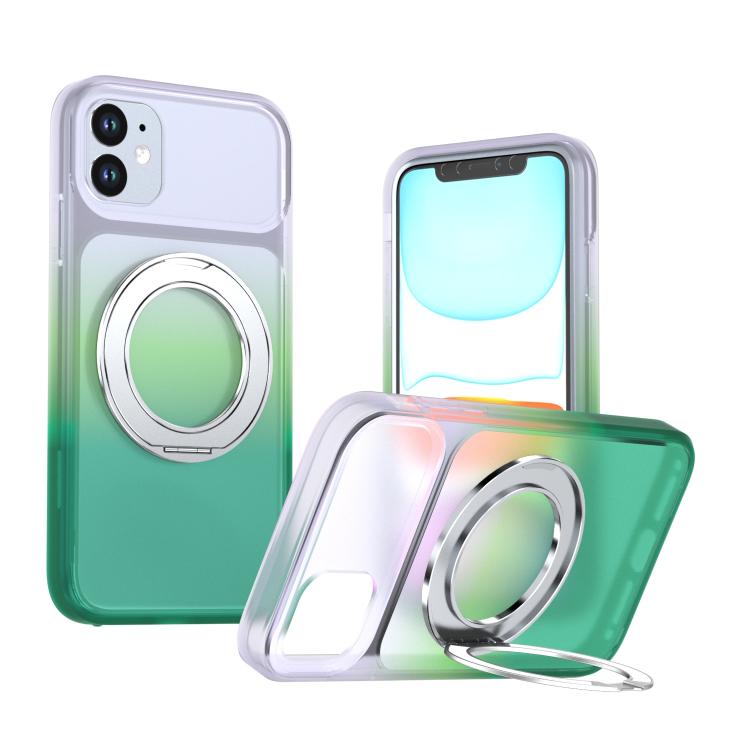 Custodia per telefono con supporto girevole a 360 gradi e finitura effetto pelle fantasma., For iPhone 12 Pro Max, For iPhone 11