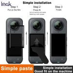 Protezione per schermo PMMA per action camera irak, For Insta360 X6, For Insta360 X5