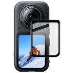 Pellicola in vetro temperato curvo 3D per action camera Imak, For Insta360 X6, For Insta360 X5