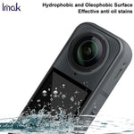 Pellicola in vetro temperato curvo 3D per action camera Imak, For Insta360 X6, For Insta360 X5