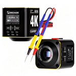 Telecamera per microscopio industriale MECHANIC Action 2 Pro 4K HD con supporto per misurazioni multimetro