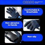 Guanti antiscivolo MECHANIC CS200 resistenti all'usura, traspiranti, resistenti alle alte temperature e ad assorbimento del sudore.