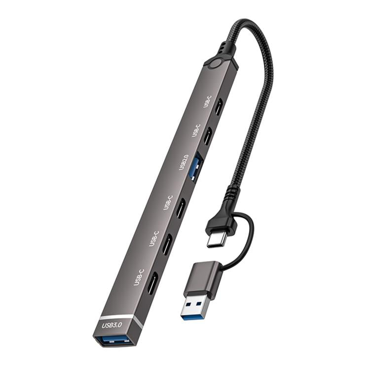 Hub multiporta 7 porte USB-A e Type-C ADS-810