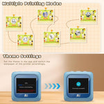 Stampante intelligente per bambini B6 AI con schermo da 2,8 pollici