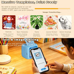 Stampante intelligente per bambini B6 AI con schermo da 2,8 pollici