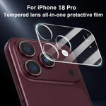 Pellicola per fotocamera XDcase con vetro temperato integrato trasparente, For iPhone 18, For iPhone 18 Pro, For iPhone 18 Pro Max
