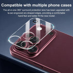 Pellicola per fotocamera XDcase con vetro temperato integrato trasparente, For iPhone 18, For iPhone 18 Pro, For iPhone 18 Pro Max