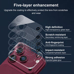 Pellicola per fotocamera XDcase con vetro temperato integrato trasparente, For iPhone 18, For iPhone 18 Pro, For iPhone 18 Pro Max