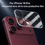 Pellicola per fotocamera posteriore integrata in vetro temperato con serigrafia XDcase, For iPhone 18, For iPhone 18 Pro, For iPhone 18 Pro Max