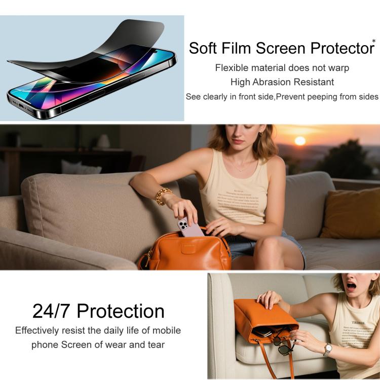 Imak - Confezione da 1 pellicola morbida in idrogel per la privacy, sia per lo schermo esterno che per quello interno., For Galaxy Z Fold8 5G, For Galaxy Z Fold8 Ultra 5G