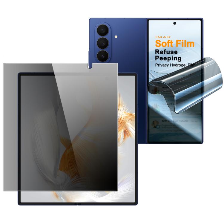 Imak - Confezione da 1 pellicola morbida in idrogel per la privacy, sia per lo schermo esterno che per quello interno., For Galaxy Z Fold8 5G, For Galaxy Z Fold8 Ultra 5G