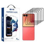 Pellicola protettiva in vetro temperato HD serigrafata XDcase, confezione da 5 pezzi., For GalaxyZ Fold8 5G Outer Screen, For Galaxy Z Fold8 Ultra 5G Outer Screen, For Galaxy Z Flip8 5G Outer Screen, For Galaxy Z Flip7 5G Outer Screen