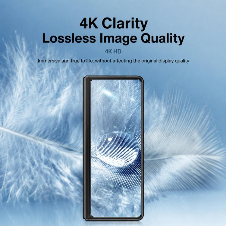 Pellicola protettiva in vetro temperato HD serigrafata XDcase, confezione da 5 pezzi., For GalaxyZ Fold8 5G Outer Screen, For Galaxy Z Fold8 Ultra 5G Outer Screen, For Galaxy Z Flip8 5G Outer Screen, For Galaxy Z Flip7 5G Outer Screen