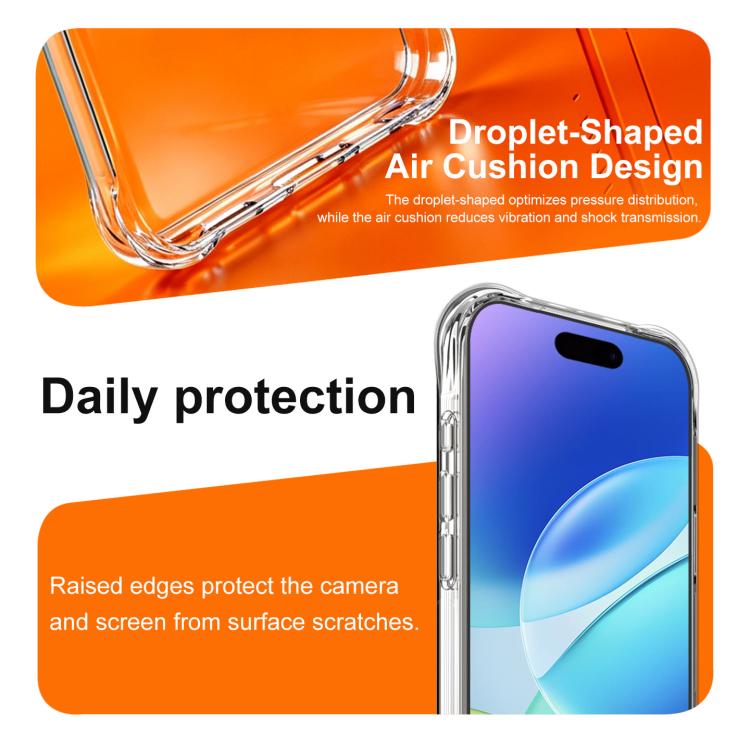 Custodia per telefono Imak antiurto con airbag in TPU, For iPhone 18 Pro, For iPhone 18 Pro Max