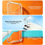 Custodia per telefono Imak antiurto con airbag in TPU, For iPhone 18 Pro, For iPhone 18 Pro Max