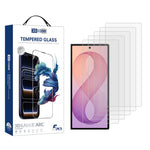 Pellicola protettiva in vetro temperato HD trasparente XDcase, confezione da 5 pezzi., For GalaxyZ Fold8 5G Outer Screen, For Galaxy Z Fold8 Ultra 5G Outer Screen, For Galaxy Z Flip8 5G Outer Screen