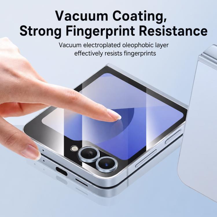 Pellicola protettiva in vetro temperato HD trasparente XDcase, confezione da 5 pezzi., For GalaxyZ Fold8 5G Outer Screen, For Galaxy Z Fold8 Ultra 5G Outer Screen, For Galaxy Z Flip8 5G Outer Screen