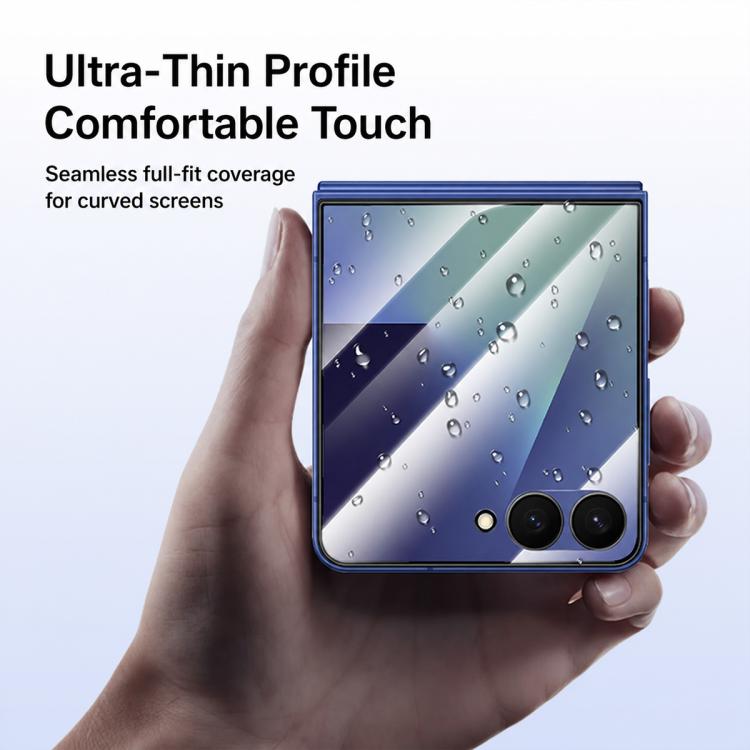 Pellicola protettiva in vetro temperato HD trasparente XDcase, confezione da 5 pezzi., For GalaxyZ Fold8 5G Outer Screen, For Galaxy Z Fold8 Ultra 5G Outer Screen, For Galaxy Z Flip8 5G Outer Screen