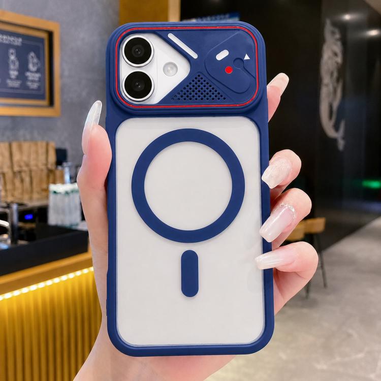 Custodia magnetica per telefono Mirror Shield dai colori iridescenti, For iPhone 16 Plus, For iPhone 16, For iPhone 15 Pro Max, For iPhone 15 Pro