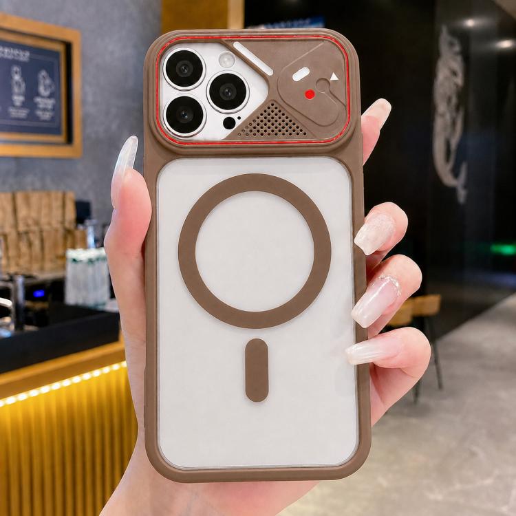 Custodia magnetica per telefono Mirror Shield dai colori iridescenti, For iPhone 13 Pro
