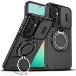 Custodia per telefono con anello scorrevole per fotocamera, For Samsung Galaxy A27 5G