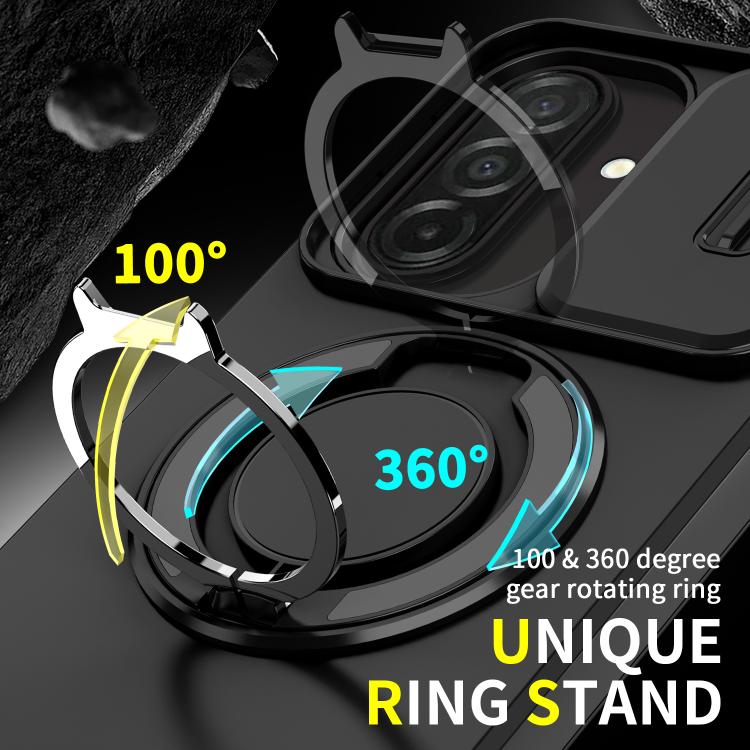 Custodia per telefono con anello scorrevole per fotocamera, For Samsung Galaxy A27 5G