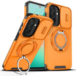 Custodia per telefono con anello scorrevole per fotocamera, For Samsung Galaxy A27 5G