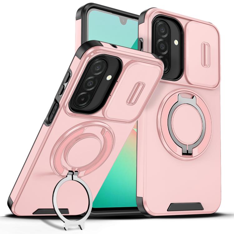 Custodia per telefono con anello scorrevole per fotocamera, For Samsung Galaxy A27 5G