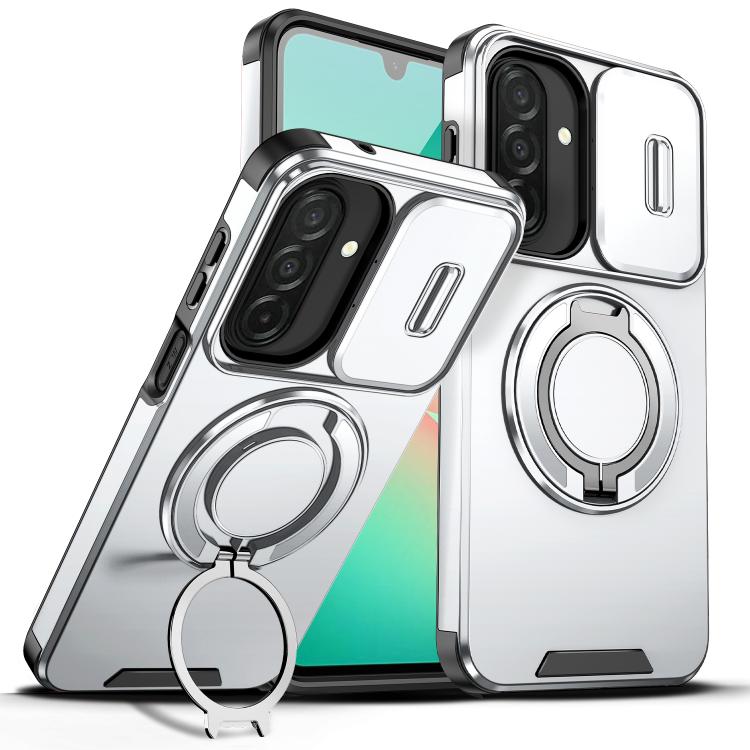 Custodia per telefono con anello scorrevole per fotocamera, For Samsung Galaxy A27 5G
