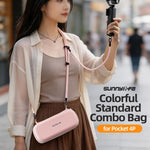 Borsa organizer protettiva colorata Sunnylife Standard Combo, For DJI Osmo Pocket 4P