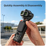 Cover protettiva morbida in TPU Sunnylife per action camera., For DJI Osmo Pocket 4P / 4 / 3