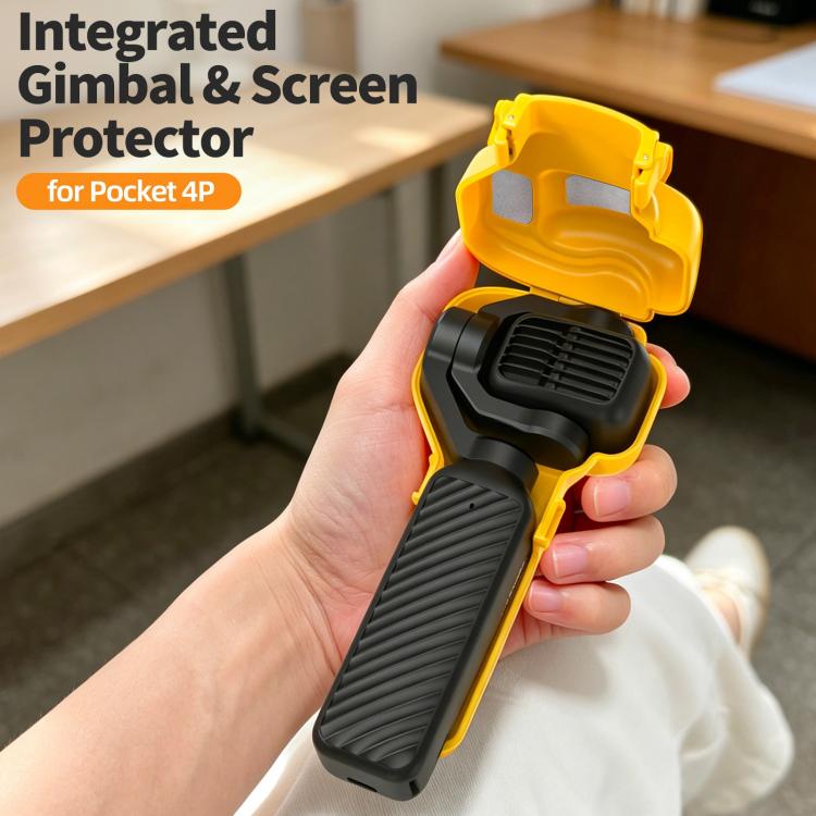 Copertura per gimbal integrato Sunnylife, protezione per fotocamera, copertura protettiva per schermo, For DJI Osmo Pocket 4P