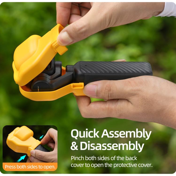 Copertura per gimbal integrato Sunnylife, protezione per fotocamera, copertura protettiva per schermo, For DJI Osmo Pocket 4P