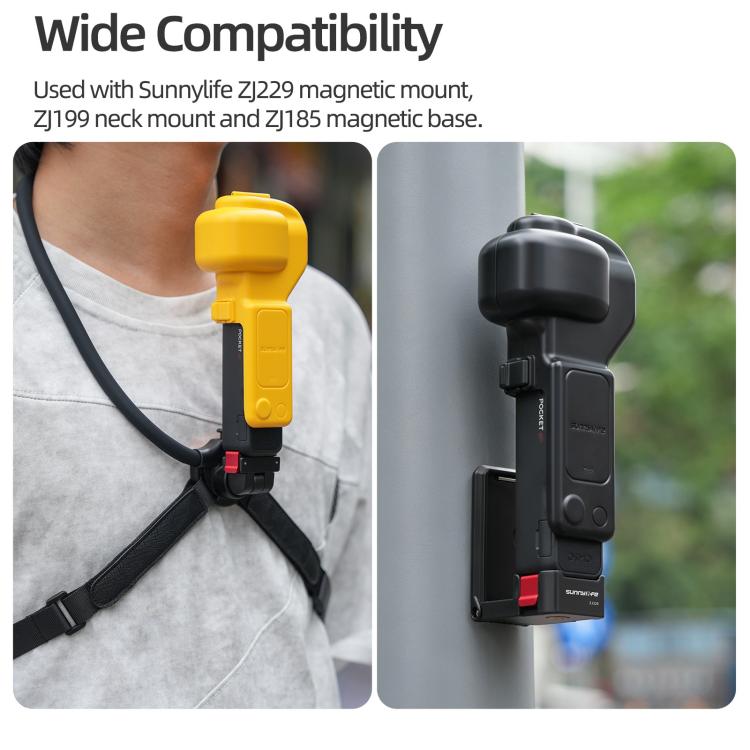 Copertura per gimbal integrato Sunnylife, protezione per fotocamera, copertura protettiva per schermo, For DJI Osmo Pocket 4P