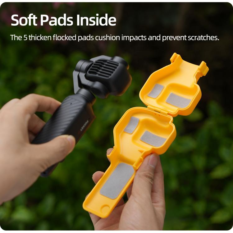 Copertura per gimbal integrato Sunnylife, protezione per fotocamera, copertura protettiva per schermo, For DJI Osmo Pocket 4P