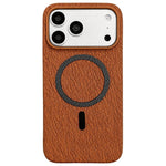 Custodia magnetica per telefono in TPU ibrido acrilico con texture a rombi., For iPhone 17 Pro Max, For iPhone 17 Pro, For iPhone 17