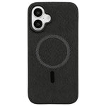 Custodia magnetica per telefono in TPU ibrido acrilico con texture a rombi., For iPhone 17 Pro Max, For iPhone 17 Pro, For iPhone 17