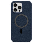 Custodia magnetica per telefono in TPU ibrido acrilico con texture a rombi., For iPhone Air, For iPhone 16 Pro Max, For iPhone 16 Pro