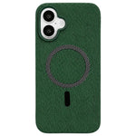 Custodia magnetica per telefono in TPU ibrido acrilico con texture a rombi., For iPhone 16, For iPhone 15 Pro Max, For iPhone 15 Pro