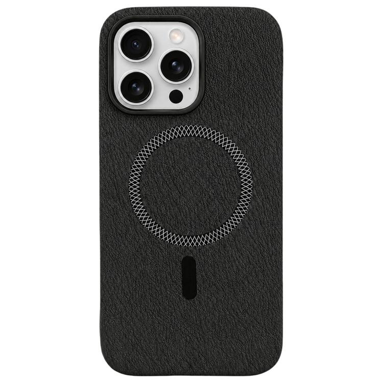 Custodia magnetica per telefono in TPU ibrido acrilico con texture a rombi., For iPhone 16, For iPhone 15 Pro Max, For iPhone 15 Pro