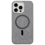 Custodia magnetica per telefono in TPU ibrido acrilico con texture a rombi., For iPhone 16, For iPhone 15 Pro Max, For iPhone 15 Pro