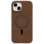 Custodia magnetica per telefono in TPU ibrido acrilico con texture a rombi., For iPhone 15 Plus, For iPhone 15, For iPhone 14 Pro