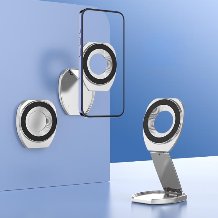 CAS-003 Supporto magnetico per telefono pieghevole in 3 posizioni, CAS-003, CAS-003 (Silver), CAS-003 (Gold)