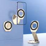 CAS-003 Supporto magnetico per telefono pieghevole in 3 posizioni, CAS-003, CAS-003 (Silver), CAS-003 (Gold)