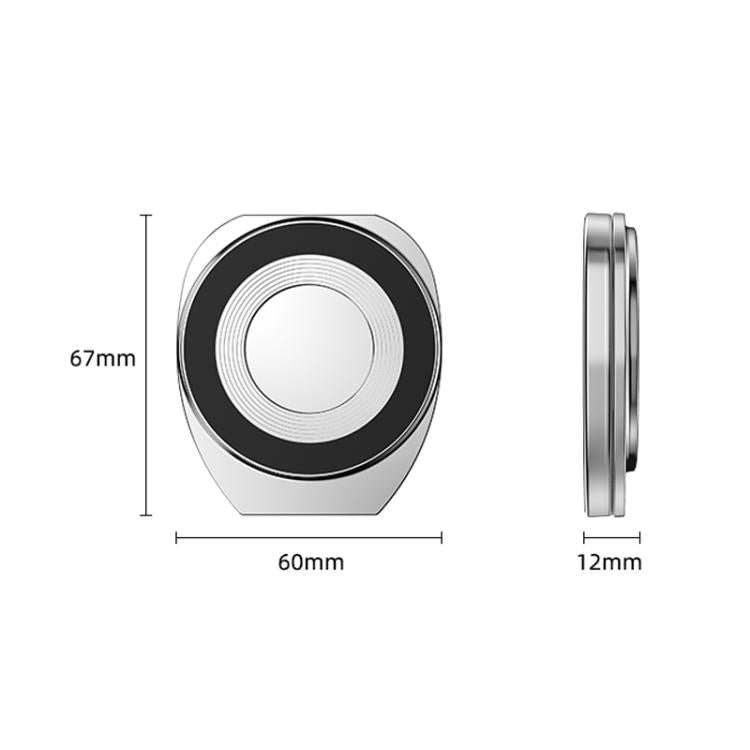 CAS-003 Supporto magnetico per telefono pieghevole in 3 posizioni, CAS-003, CAS-003 (Silver), CAS-003 (Gold)