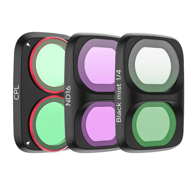 Filtro per obiettivo fotocamera Sunnylife per DJI Osmo Pocket 4P, MCUV, CPL, ND8, ND16, ND32, ND64, ND8/PL, ND16/PL, ND32/PL, ND64/PL, Black Mist 1/4, 3 in 1 Shadow Filter Set, 3 in 1 Mixed Filter Set, 4 in 1 ND/PL Set, 4 in 1 ND Set                   ...