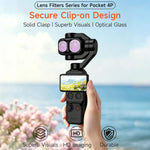 Filtro per obiettivo fotocamera Sunnylife per DJI Osmo Pocket 4P, MCUV, CPL, ND8, ND16, ND32, ND64, ND8/PL, ND16/PL, ND32/PL, ND64/PL, Black Mist 1/4, 3 in 1 Shadow Filter Set, 3 in 1 Mixed Filter Set, 4 in 1 ND/PL Set, 4 in 1 ND Set                   ...